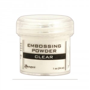 Ranger Embossingpulver - Clear / Transparent