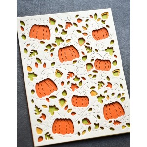 Birch Press Stanzschablone - 56130 Autumn Breeze Plate Layer Set - 20% RABATT