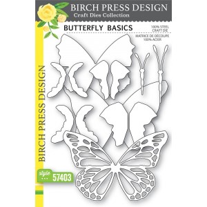 Birch Press Stanzschablone - Butterfly Basics