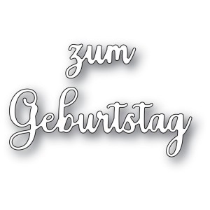 Memory Box Stanzschablone - 94056 zum Geburtstag - 30% RABATT