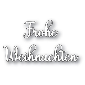 Memory Box Stanzschablone - 94061 Frohe Weihnachten - 25% RABATT