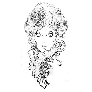 American Art Stamp - Victorian Romance 2 