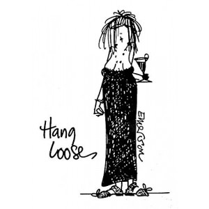 American Art Stamp - Hang Loose 