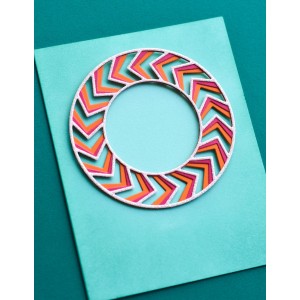 Birch Press Stanzschablone - 56124 Roundabout Layer Set 