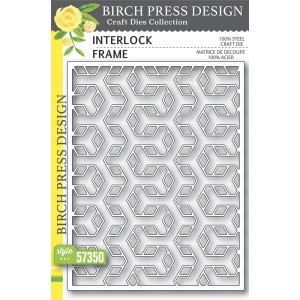 Birch Press Stanzschablone - 57350 Interlock Frame 