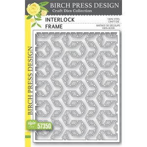 Birch Press Stanzschablone - 57350 Interlock Frame - 20% RABATT