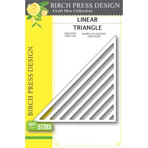 Birch Press Stanzschablone - Linear Triangle