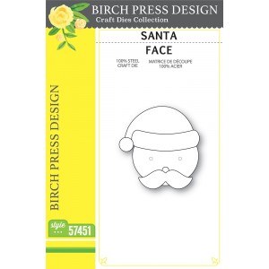 Birch Press Stanzschablone - 57451 Santa Face - 20% RABATT