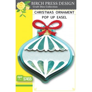 Birch Press Stanzschablone - 57455 Christmas Ornament Pop Up Easel