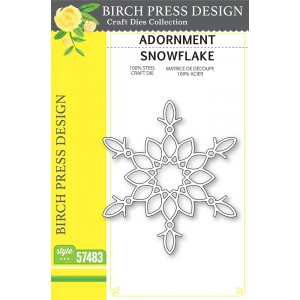 Birch Press Stanzschablone - 57483 Adornment Snowflake 
