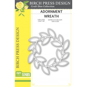Birch Press Stanzschablone - 57485 Adornment Wreath