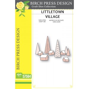 Birch Press Stanzschablone - 57564 Littletown Village