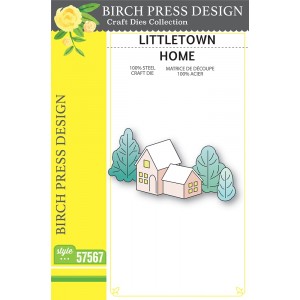 Birch Press Stanzschablone - 57567 Littletown Home