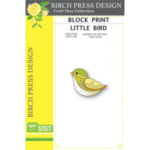 Birch Press Stanzschablone - 57577 Block Print Little Bird