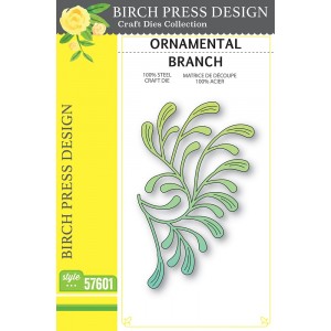 Birch Press Stanzschablone - 57601 Ornamental Branch