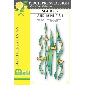 Birch Press Stanzschablone - 57628 Sea Kelp and Mini Fish