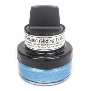 Cosmic Shimmer Metallic Gilding Polish 50ml - Electric Blue
