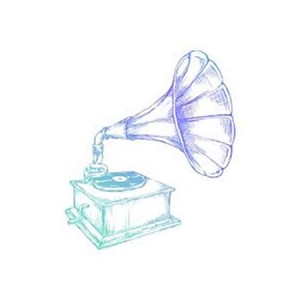 Couture Creations Men's Collection Phonograph Mini Clear Stamp - 35% RABATT