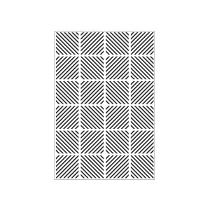 Darice Hintergrund-Prägeschablone - Diagonal Block Pattern