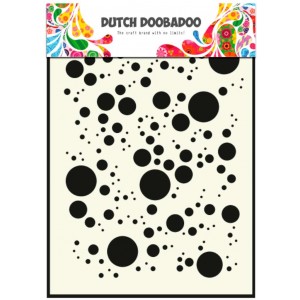 Dutch Doobadoo Mask Art Stencil A5 - Bubbles