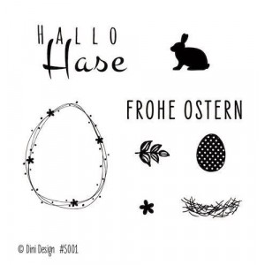 Dini Design Mini Clear Stamps - Ostern