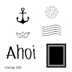 Dini Design Mini Clear Stamps - Ahoi 2