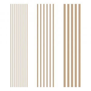 Spellbinders Glimmer Hot Foil Plates - Modern Stripes 