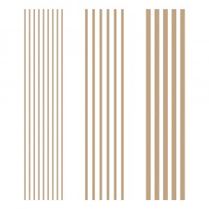 Spellbinders Glimmer Hot Foil Plates - Modern Stripes 
