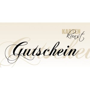 Karten-Kunst Gutschein 20 €