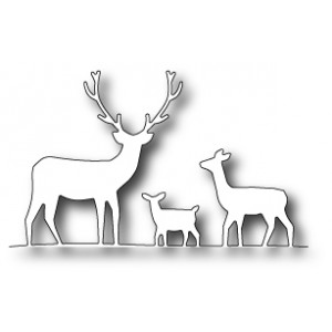 Memory Box Stanzschablone - 98166 Deer Trio