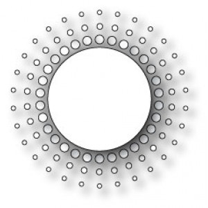 Memory Box Stanzschablone - Small Circle Burst