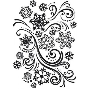 Vaessen Prägeschablone - Schneeflocke