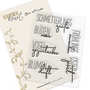 Karten-Kunst Clear Stamps KK-0052 - Capri Frühlingserwachen