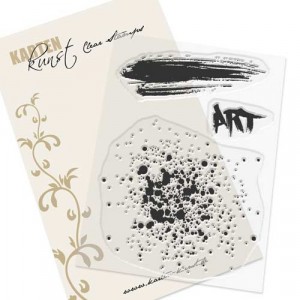 Karten-Kunst Clear Stamps KK-0085 - Splatters Art