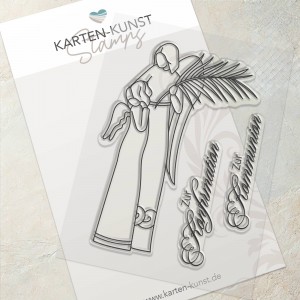 Karten-Kunst Clear Stamps KK-0105 - Engel zur Konfirmation und Kommunion 