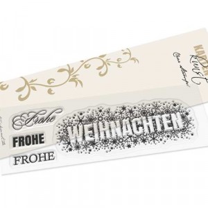 Karten-Kunst Clear Stamps KK-0108 - Weihnachten zerstreut