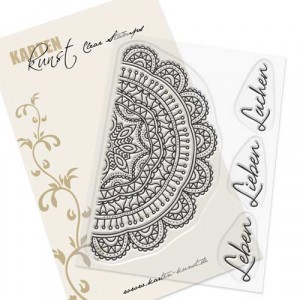 Karten-Kunst Clear Stamp Set - Mandala Leben