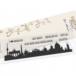 Karten-Kunst Clear Stamps KK-0155 - Skyline Berlin