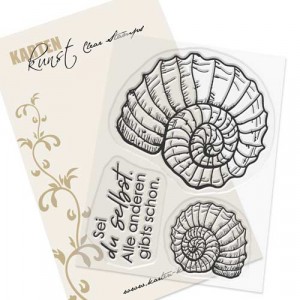 Karten-Kunst Clear Stamps KK-0157 - Ammonit