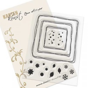 Karten-Kunst Clear Stamps KK-0165 - Kritzel Rahmen