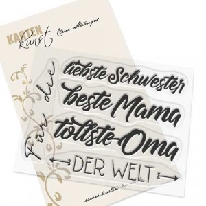 Karten-Kunst Clear Stamps KK-0191 - Für die tollsten Frauen der Welt