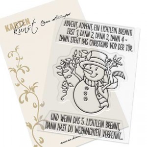 Karten-Kunst Clear Stamps KK-0225 - Advent Advent