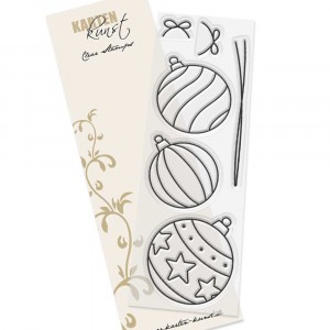 Karten-Kunst Clear Stamps KK-0246 - Scribble Ornaments