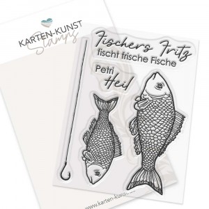 Karten-Kunst Clear Stamps Groß KK-0265 - Fischers Fritz