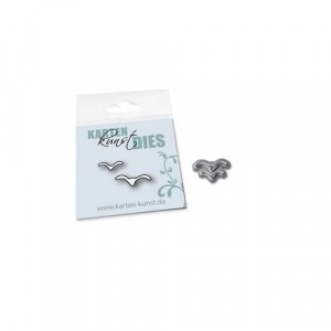 Karten-Kunst Stanzschablone kk-D169 - Micro Birds 