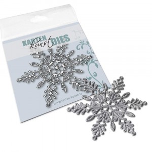Karten-Kunst Stanzschablone Große Schneeflocke kk-D190 - Large Snowflake