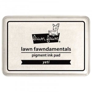 Lawn Fawn Pigment Ink Pad - Yeti Weiß