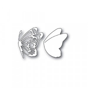 Memory Box Stanzschablone - Flitter Side Butterfly  