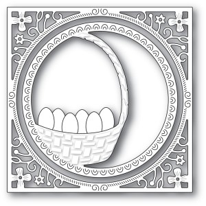Memory Box Stanzschablone - Egg Basket Frame 