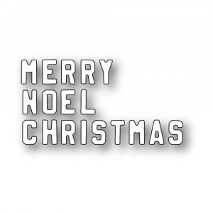 Memory Box Stanzschablone - Mini Vintage Varsity Christmas 